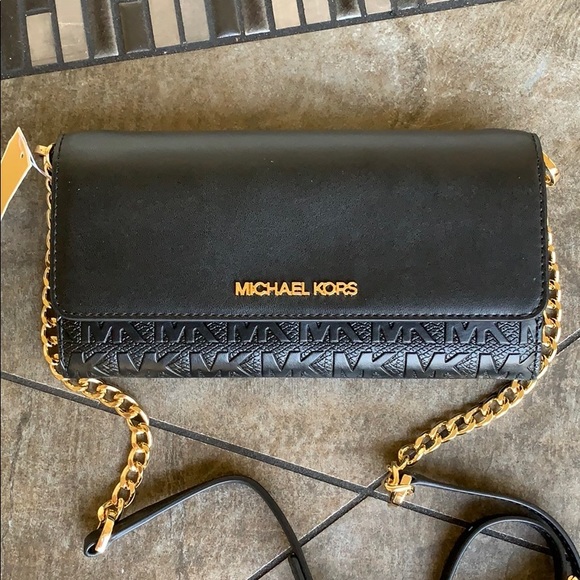 MICHAEL KORS JET SET ITEM LG WALLET ON A CHAIN - Picture 8 of 16